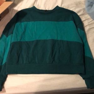Green forever 21 crew neck